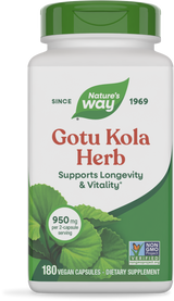 Gotu Kola Herb - 100 capsules By Nature's Way