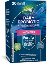 Fortify® Women’s 30 Billion Daily Probiotic - 30 capsules By Nature's Way