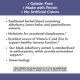 Sambucus Sleep + Immune Gummies* - 50 gummies By Nature's Way