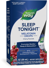 Sleep Tonight™ Melatonin Drops - 2 fl oz (59 ml) / Cherry By Nature's Way