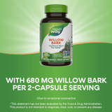 Willow Bark - 100 capsules By Nature's Way