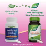 Youthful You™ DHEA 5mg - 60 capsules By Nature's Way