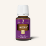 The 3 Wise Men™ blend contains Sandalwood, Frankincense, Myrrh, and other essential oils and is designed to promote feelings of reverence and spiritual awareness.