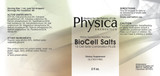BioCell Salts by Physica Energetics 2 oz. (60 ml)