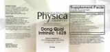 Dong Quai Intrinsic Days 14-28 BioPhotonic by Physica Energetics 2 oz. (60 ml)