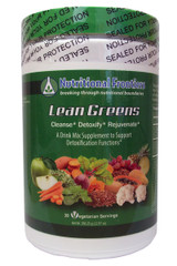 Pro Lean Greens Apple Cinnamon Flavor Detoxification Drink Mix by Nutritional Frontiers 356.25 g (12.57 oz.) powder