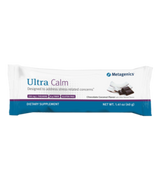 METAGENICS HAS DISCONTINUED THIS PRODUCT - BEST REPLACEMENT IS DESIGNS FOR HEALTH BARS SELECTIONS - Ultra Calm dietary supplement is designed to address stress-related concerns. It contains 200 mg of L-theanine to support relaxation, a sense of calm, and a healthy stress response.*