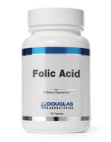 Folic Acid 400 mcg tablets by Douglas Labs