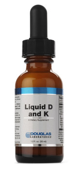 Liquid D and K 1 fl oz (30 ml) by Douglas Labs