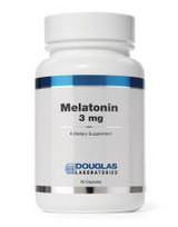 Melatonin 3 mg 60 capsules by Douglas Labs
