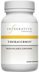THERACURMIN®
BIOAVAILABLE CURCUMIN
Theracurmin is a novel preparation of turmeric that utilizes patented, natural colloidal dispersion
technology to enhance bioavailability and dramatically increase curcumin levels in the blood.*
Unlike other forms of curcumin, Theracurmin is water-dispersible, meaning it dissolves quickly and
maintains solubility over time, thereby improving curcumins overall absorption.
Over 27 Times More Bioavailable
Standard curcumin is poorly absorbed even at high doses. Human trials show that Theracurmin is
over 27 times more bioavailable than standard curcumin extracts.1
 This high absorbability suggests
Theracurmin supplementation can maximize curcumins biological effects in the body.