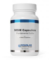 MSM Capsules Fundamental Sulfur 100 capsules by Douglas Labs