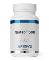 Niatab 500 (500 mg sustained release niacin) 500 mg 100 tablets by Douglas Labs