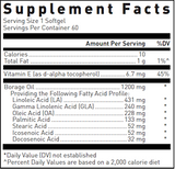 Ultra G.L.A. Borage Oil 240 mg (60 capsules) by Douglas Labs