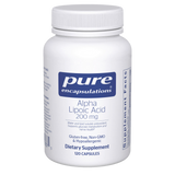 Alpha Lipoic Acid 200 mg 120 capsules by Pure Encapsulations