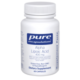 Alpha Lipoic Acid 400 mg 120 capsules by Pure Encapsulations