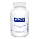 Bromelain 2400 500 mg 60 capsules by Pure Encapsulations