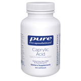 Caprylic Acid 120 capsules by Pure Encapsulations