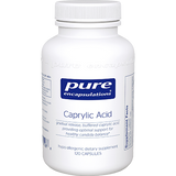 Caprylic Acid 120 capsules by Pure Encapsulations