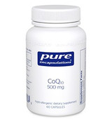 CoQ10 60 mg 60 capsules by Pure Encapsulations