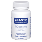 L-Carnitine 60 capsules by Pure Encapsulations