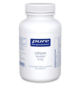 Lithium (orotate) 5 mg 180 capsules by Pure Encapsulations