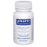 Melatonin 0.5 mg 60 capsules by Pure Encapsulations