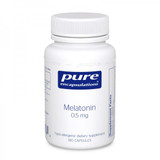 Melatonin 0.5 mg 60 capsules by Pure Encapsulations