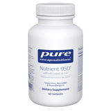 Nutrient 950® without Copper & Iron 90 capsules by Pure Encapsulations