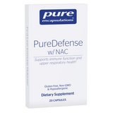 PureDefense w/NAC 120 capsules by Pure Encapsulations