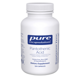Pantothenic Acid 120 capsules by Pure Encapsulations