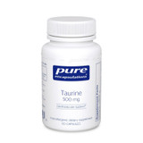 Taurine 500 mg 60 capsules by Pure Encapsulations