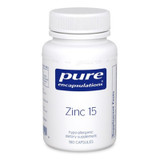 Zinc 15 - 180 capsules by Pure Encapsulations