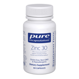 Zinc 30 - 60 capsules by Pure Encapsulations