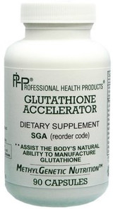 Glutathione Accelerator by PHP  90 capsules

Glutathione Accelerator is unique in that it contains the needed nutrients to support glutathione production, plus many herbs and other cofactors to support production, and other antioxidants to spare glutathione.  Amla ORGEN C (Vitamin C from Amla 50 mg) 100mg (DV 83%), Selenium (Amino acid complex 200mcg (DV 286%), Proprietary Blend*: 2550 mg L-Glutamine N-Acetyl-L-Cysteine Bromelain Rei Gen Mushroom (Ganoderma lucidum)(mycelium) Milk Thistle (Powder)(Silybum marianum)(L.) MSM (Methyl Sulfonyl Methane) Bacopa (Extract)(Bacopa monnieri)(L.) Ashwagandha Root (Powder)(Withania somnifera)(L.) Quercetin (Bioflavonoids) Alpha Lipoic Acid Green Tea (Powder)(Camellia sinensis)(L.)