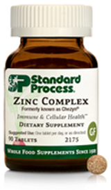 Zinc Complex 2175 ( formerly called Chezyn ) by Standard Process 90 tablets