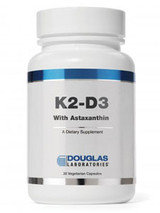 K2-D3 with Astaxanthin 30 vcaps by Douglas Labs