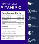 Liposomal Vitamin C by Quicksilver Scientific 4 oz ( 120 ml )