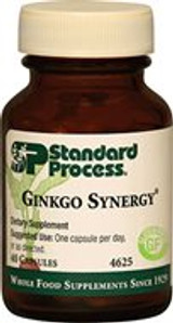 Ginkgo Synergy by Standard Process 40 Capsules