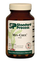 Min-Chex is a combination of minerals and synergistic factors designed to support the nervous system.

Supports nervous system health
Moderate calmative that helps maintain emotional balance
Helps ease the effects of temporary stress
Contains a combination of key ingredients from Min-Tran and Orchex*