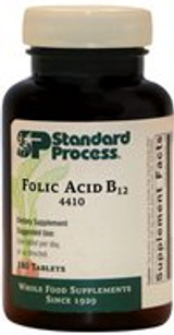 Folid Acid B12 by Standard Process 180 Tablets
