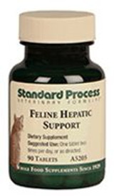 Feline Hepatic Support by Standard Process 90 tablets