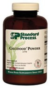 Calcifood Powder by Standard Process 10oz. (284g)

Calcifood® Powder supports calcium absorption.*

Provides 400 mg more calcium per serving than Calcifood® supplement wafers
Helps the body build strong, healthy bones
Can be mixed in a supplement shake or added to foods
Adequate calcium as part of a healthful diet, along with physical activity, may reduce the risk of osteoporosis in later life.*