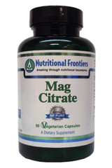 Mag Citrate by Nutritional Frontiers 90 Vege Capsules