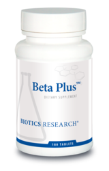 Beta Plus by Biotics Research Corporation 90 Tablets