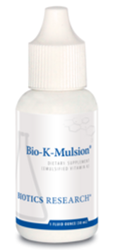 Bio-K-Mulsion by Biotics Research Corporation 1 fl oz (30 ml)