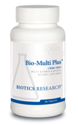 Bio-Multi Plus (Iron Free) by Biotics Research Corporation 90 Tablets