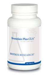 Bromelain Plus CLA by Biotics Research Corporation 100 Tablets