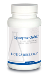 Cytozyme-Orchic (Raw Orchic) by Biotics Research Corporation 100 Tablets