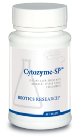 Cytozyme-SP (Neonatal Spleen) by Biotics Research Corporation 60 Tablets